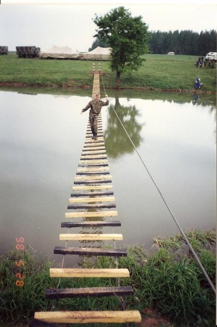 Кураково, учебная переправа.