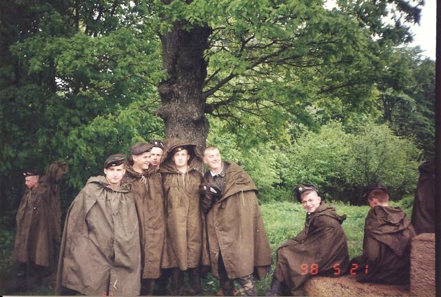 Кураково. После учебных стрельб из ПМ.