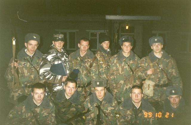 После сдачи караула